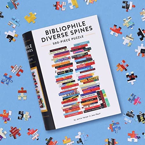 كرونيكل بوكس كتب كرونيكل Bibliophile Diverse Spins أحجية مكونة من 500 قطعة - Image 5